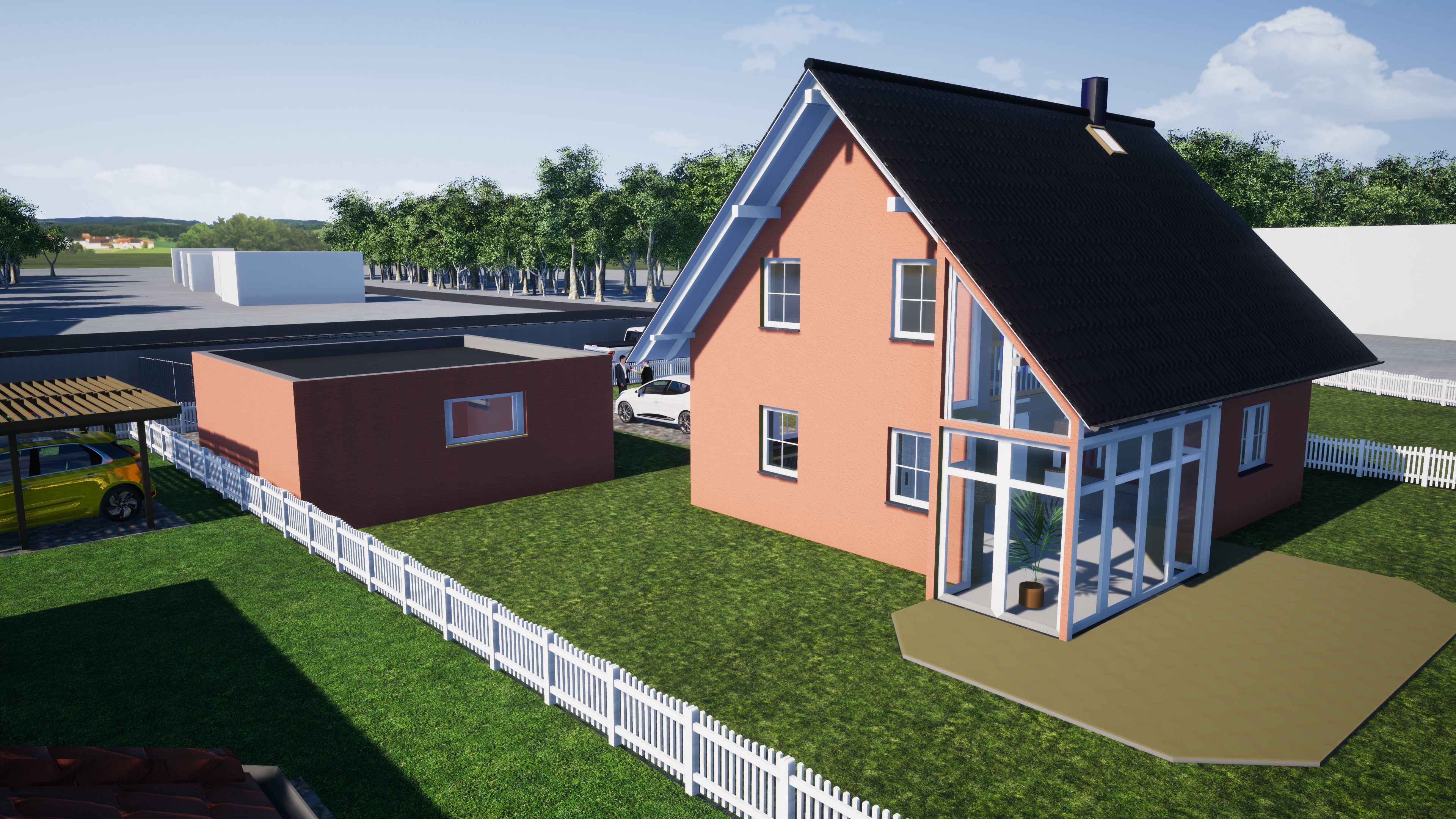 Rundhaus 2 – Originaldarstellung / Plan – Bild 2