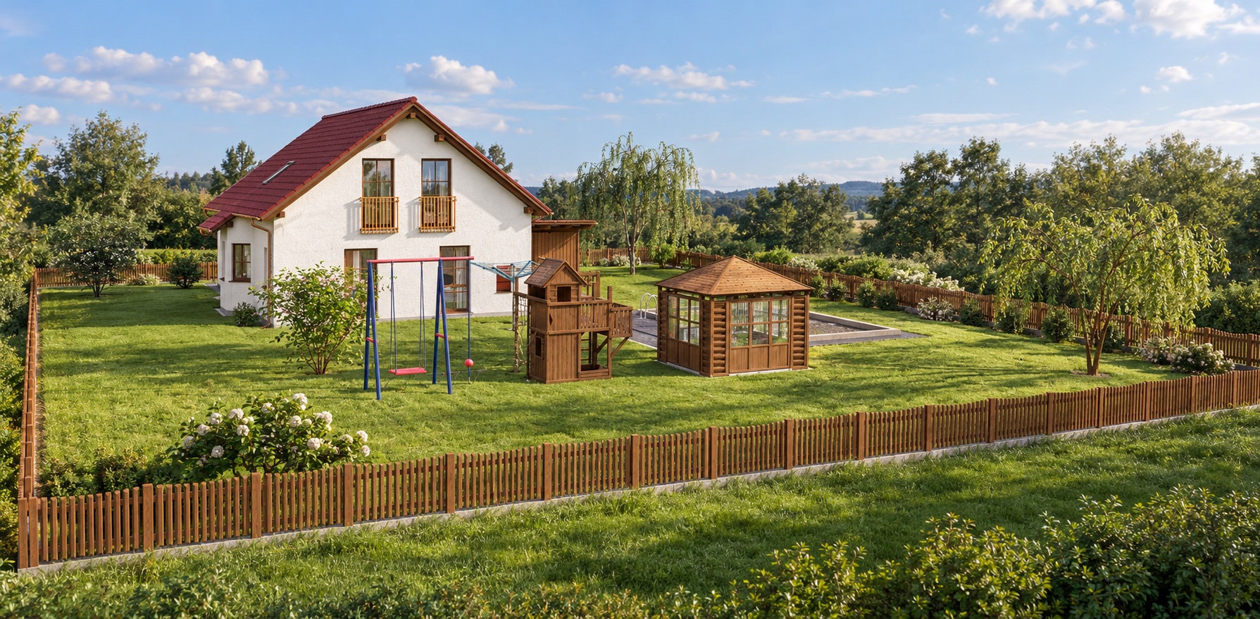 Einfamilienhaus EIDESUND 121 – KI-Visualisierung – Hausansicht – Bild 2